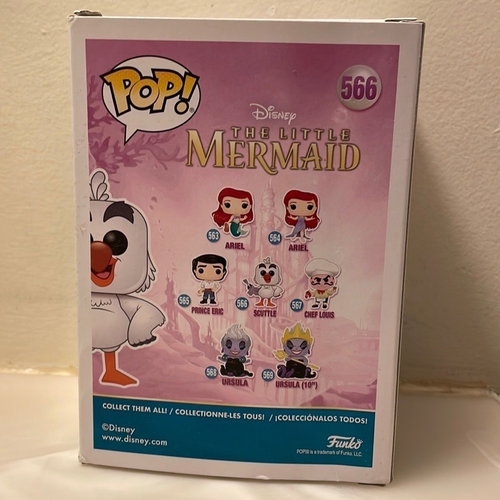 FUNKO POP! SCUTTLE Disney The Little Mermaid - Picture 2 of 5
